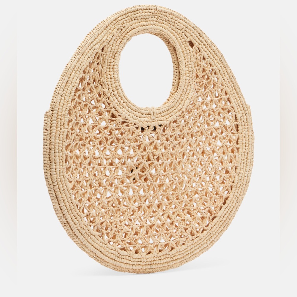 JACQUEMUS Spiaggia Small raffia basket bag - Picture 3 of 10